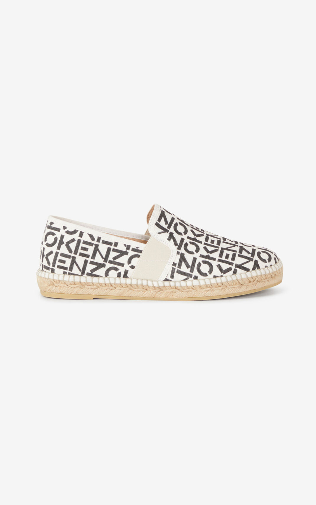 Espadrille Kenzo Homme Sport elasticated Grise ESGLC-2701